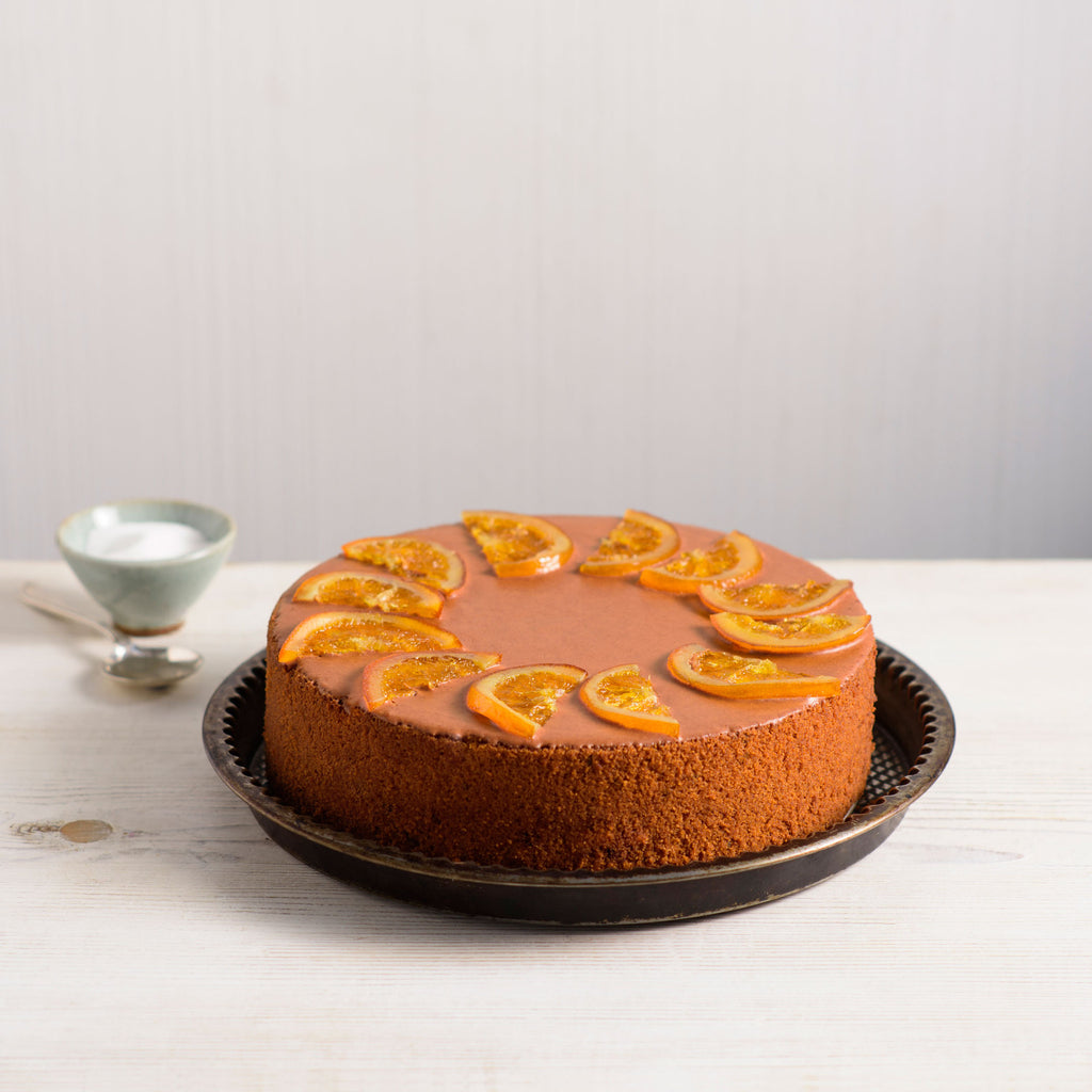 Orange Lavender Syrup Cake