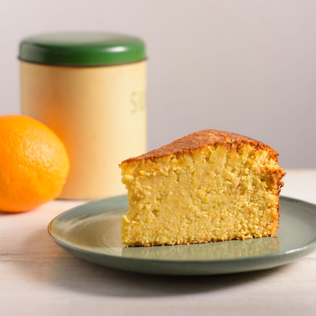 Sticky Orange Almond Cake